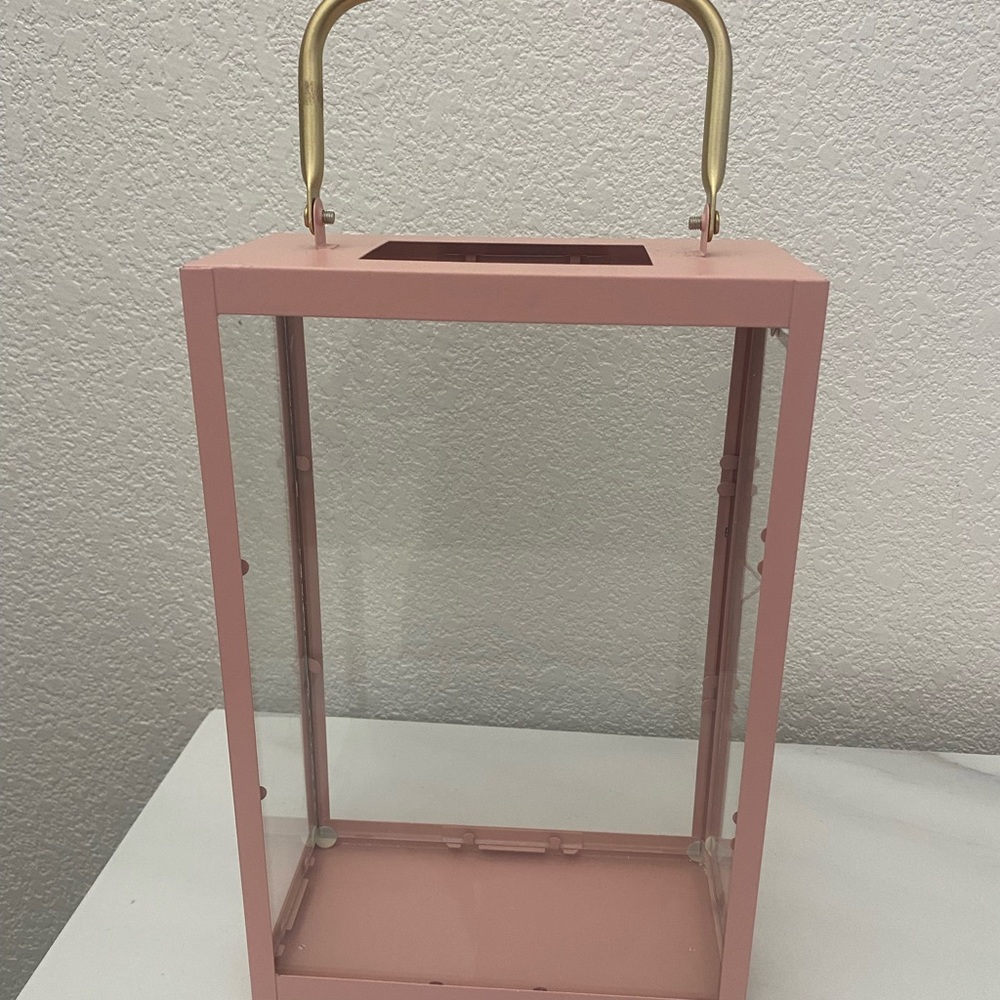 Pier 1 Lantern 8”L x 4” W x 12”H